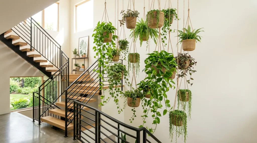 Indoor Staircase Gardens