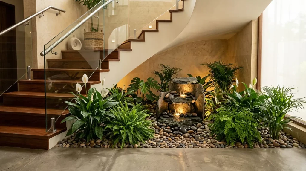 Indoor Staircase Gardens