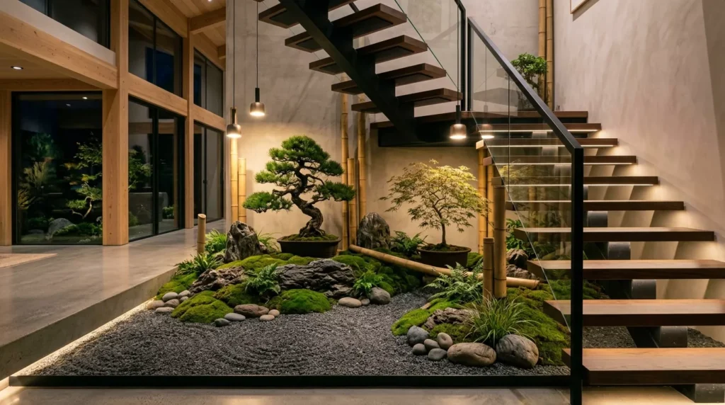 Indoor Staircase Gardens