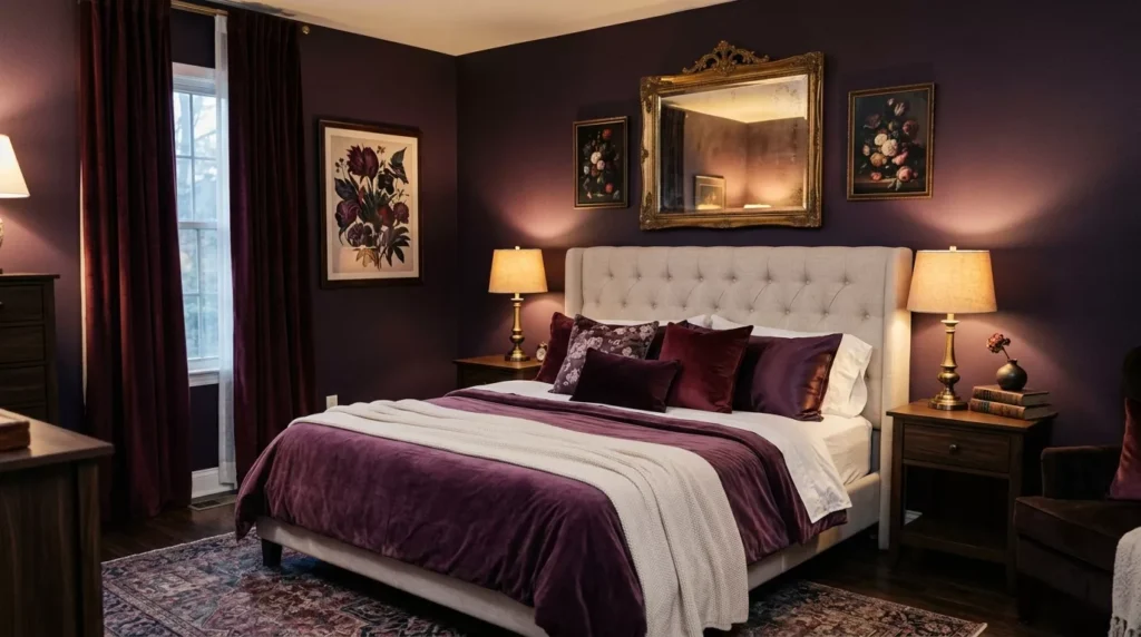 Dark Whimsical Bedroom
