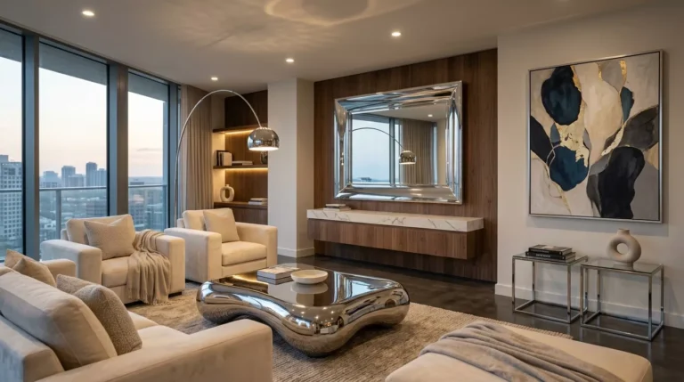 25+ Beautiful Chrome Home Decor Ideas for a Sleek & Stylish Interior