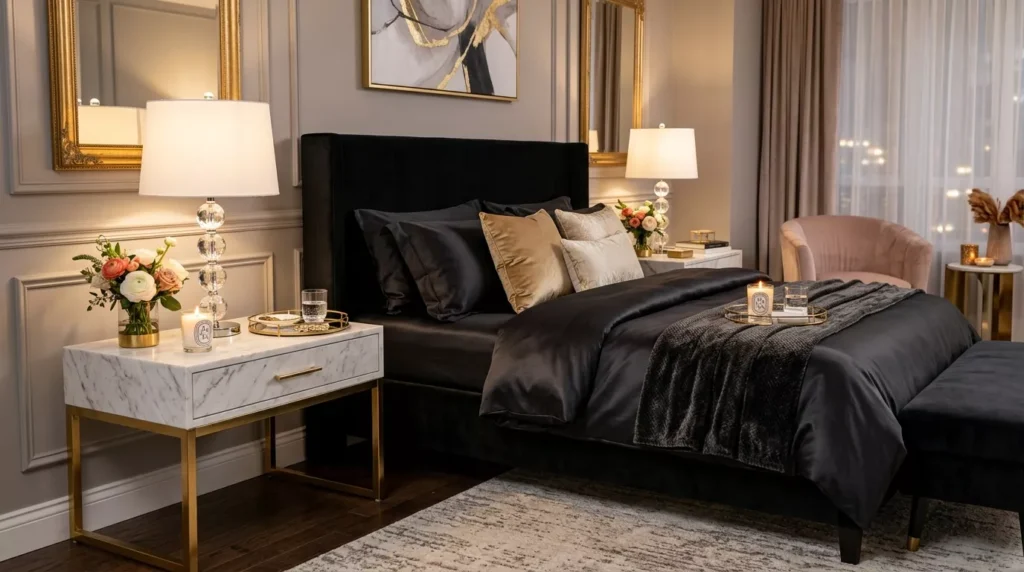 Dark Feminine Bedroom