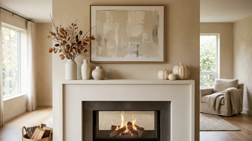 Fall Mantle Decor