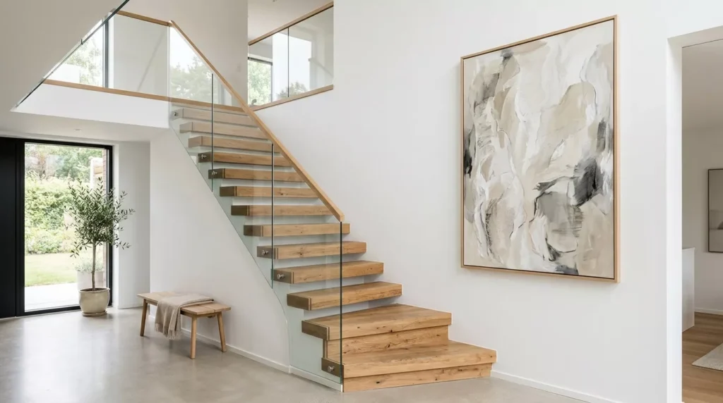 Staircase Wall and Landing Decor