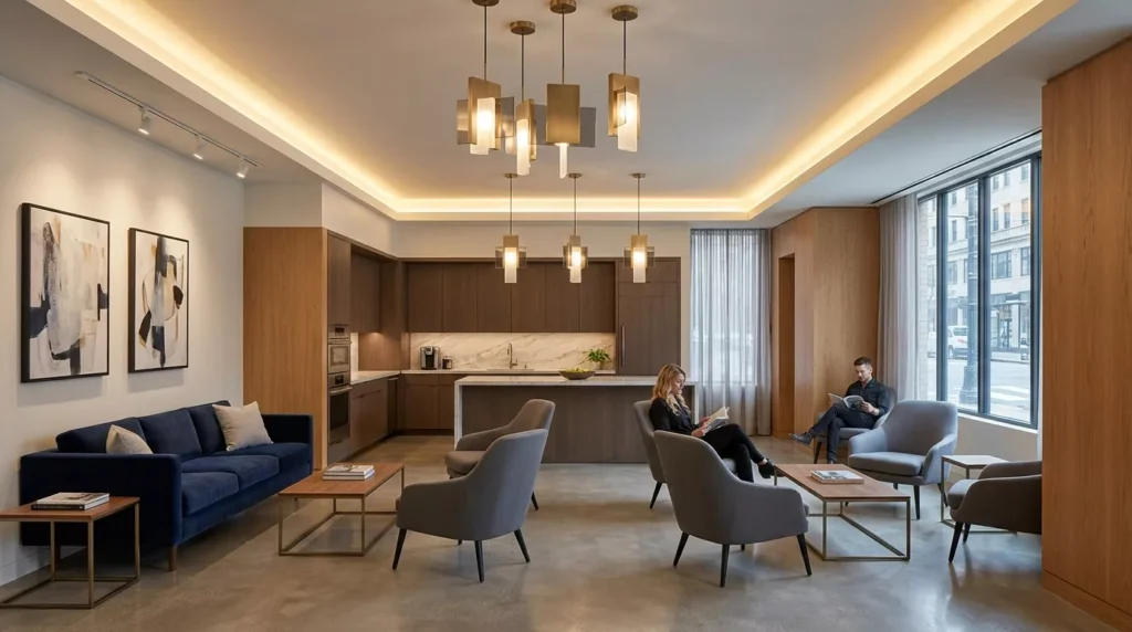 Salon Break Room