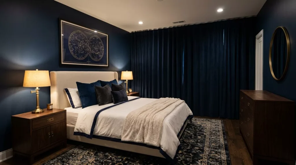 Dark Whimsical Bedroom