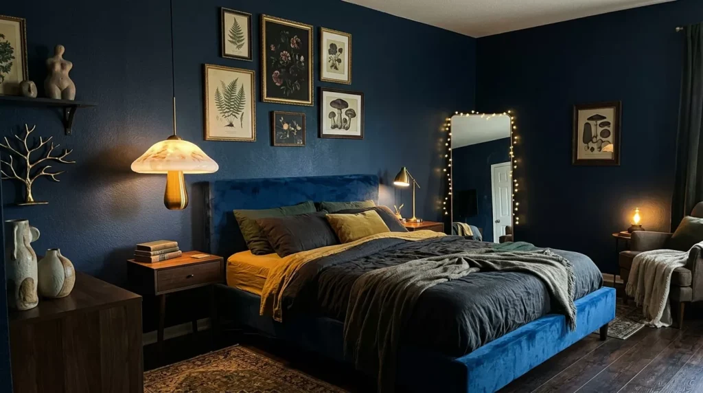 Dark Whimsical Bedroom