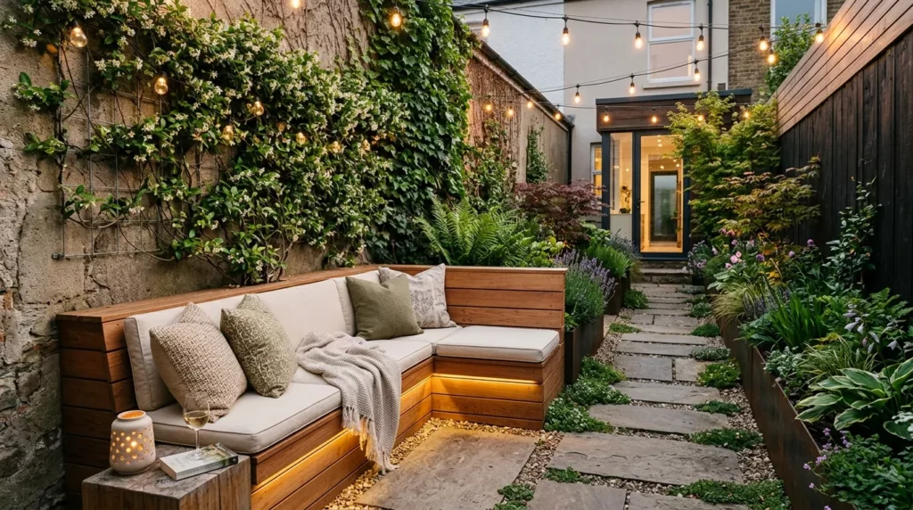 Narrow Garden Design