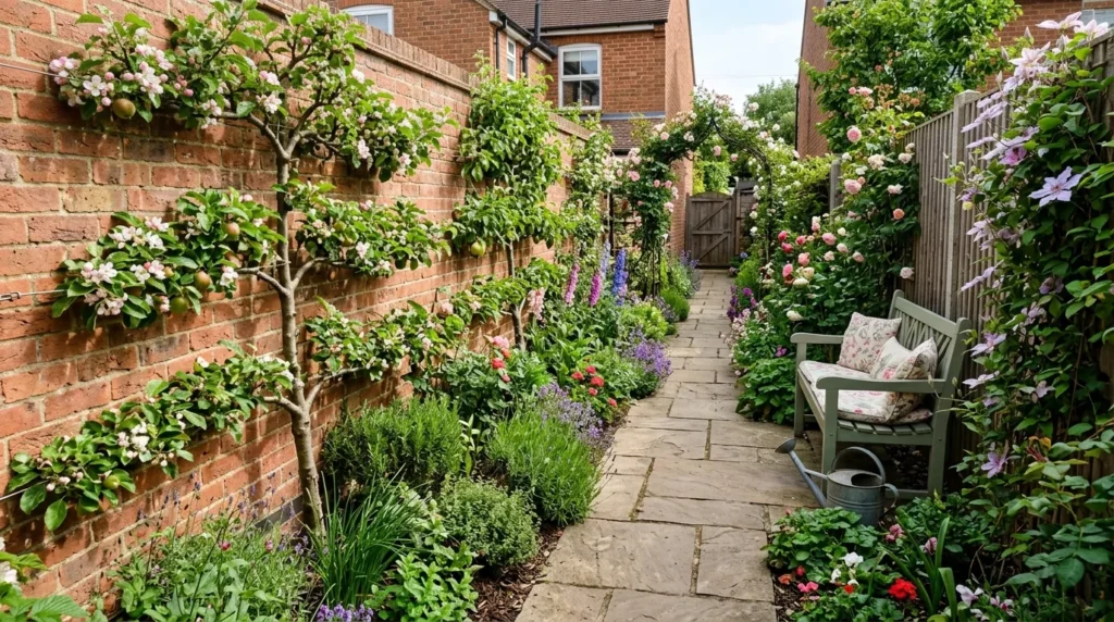 Narrow Garden Design