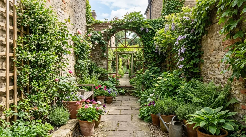 Narrow Garden Design