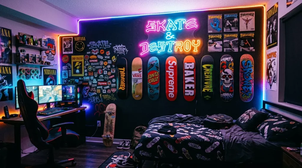Skateboard Wall Decor
