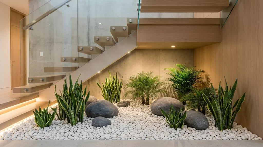 Indoor Staircase Gardens