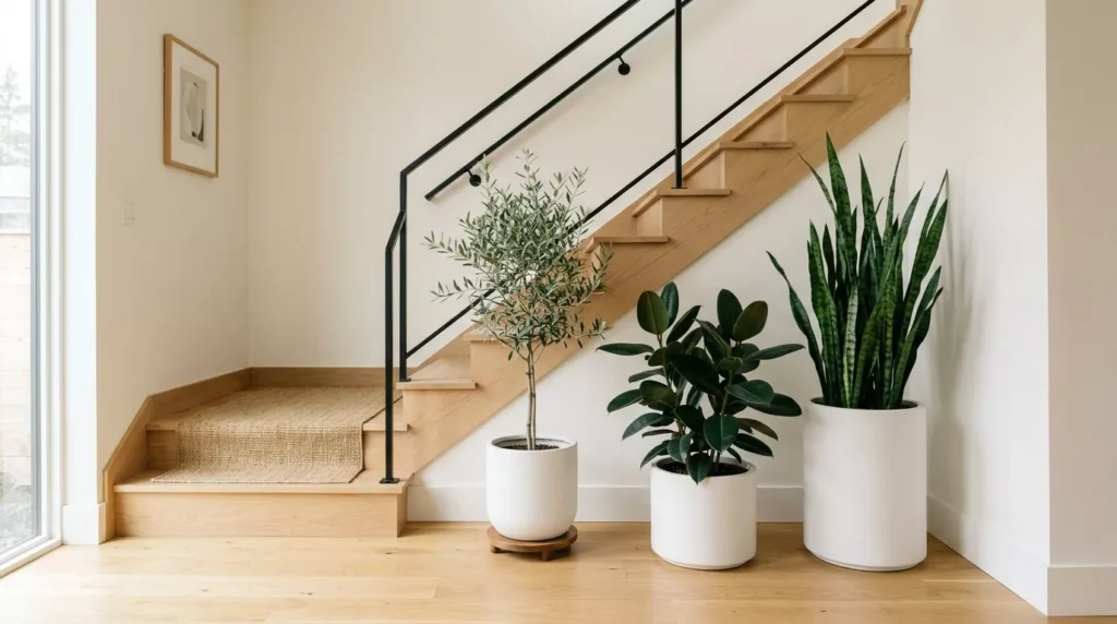 Indoor Staircase Gardens