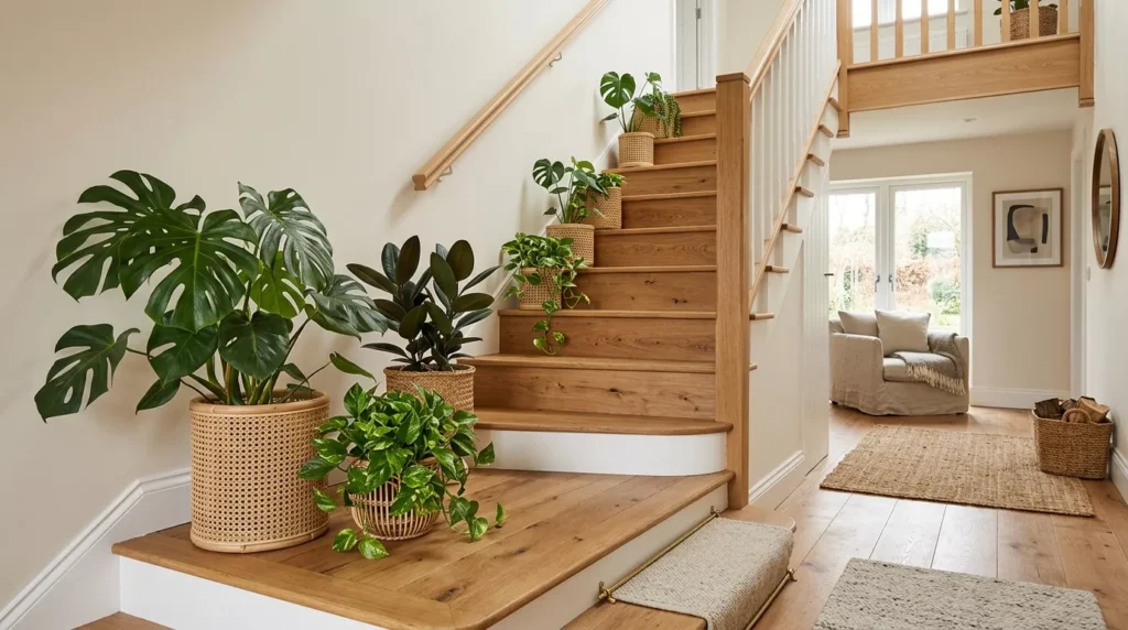 Indoor Staircase Gardens