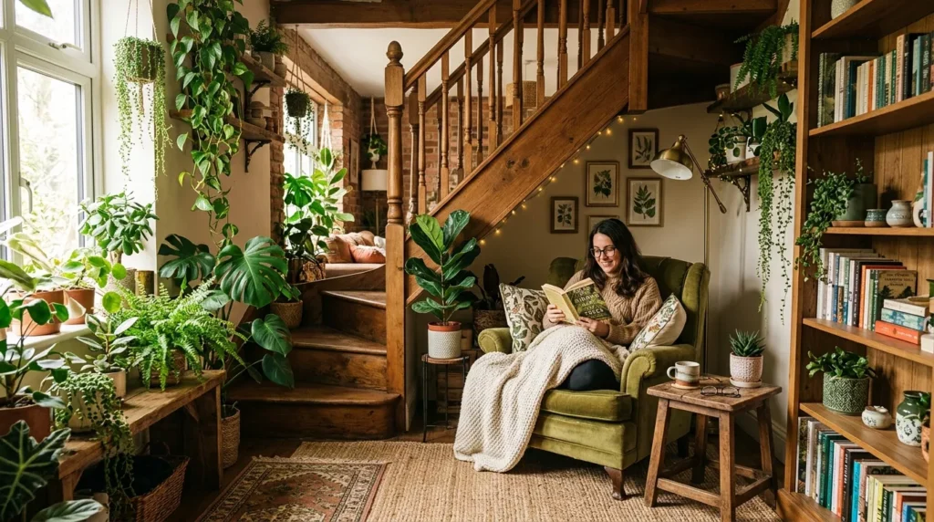 Indoor Staircase Gardens