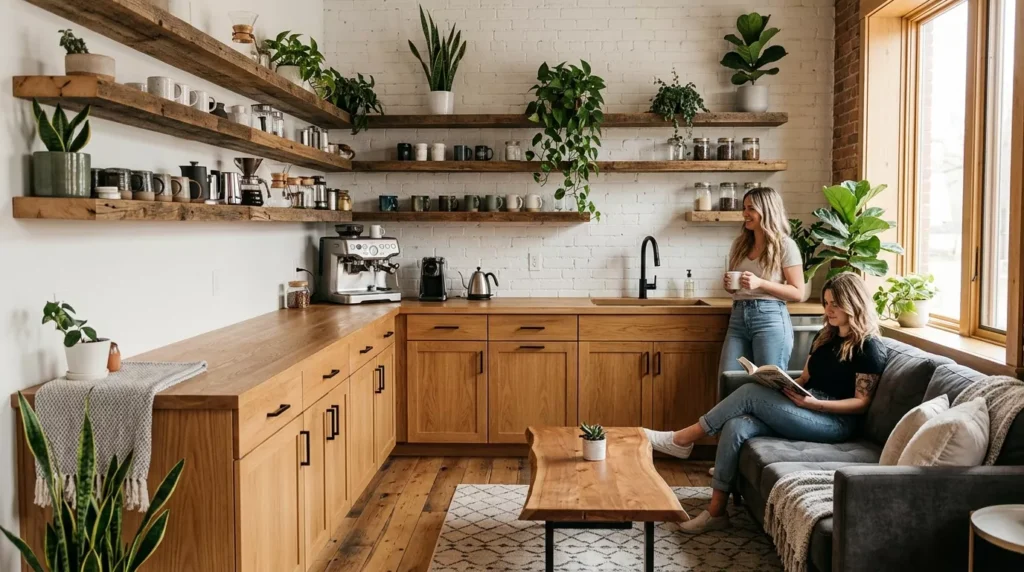 Salon Break Room