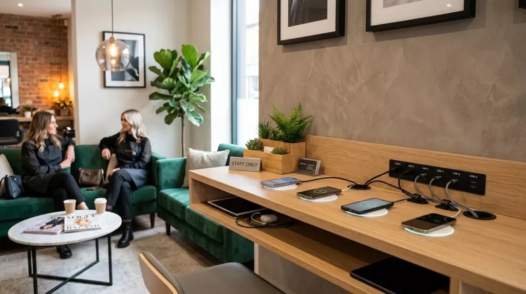 Salon Break Room