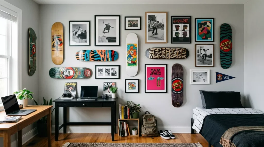 Skateboard Wall Decor