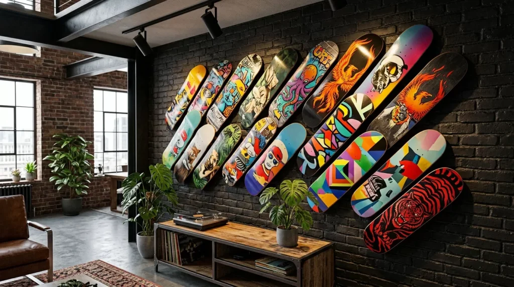 Skateboard Wall Decor
