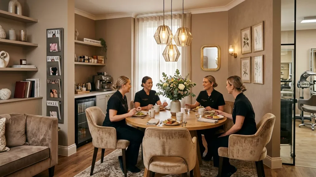 Salon Break Room