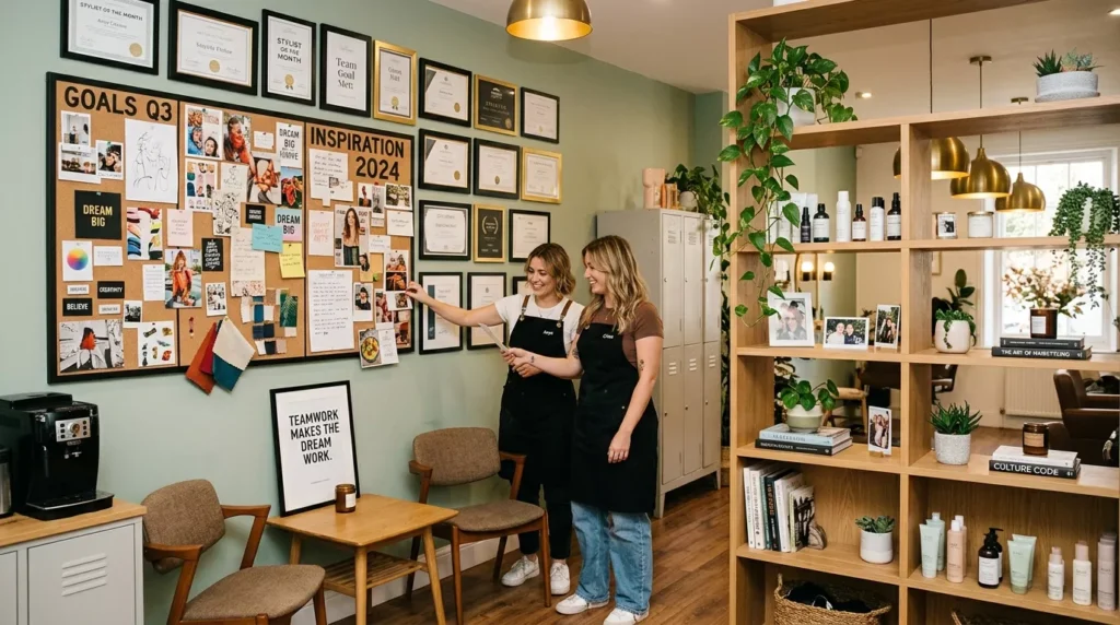 Salon Break Room