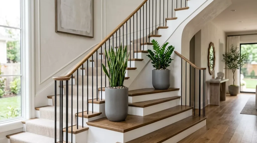 Indoor Staircase Gardens