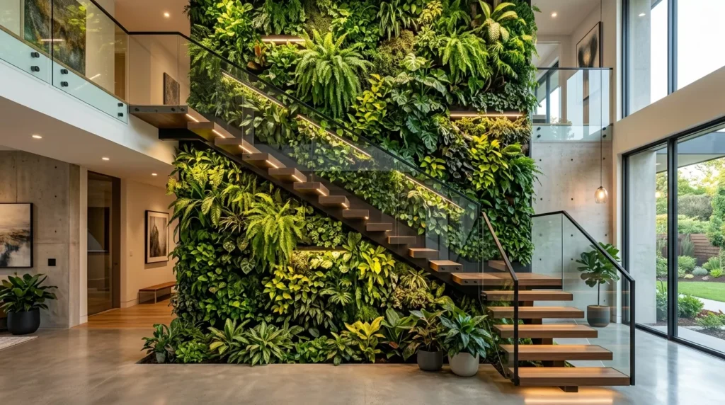Indoor Staircase Gardens