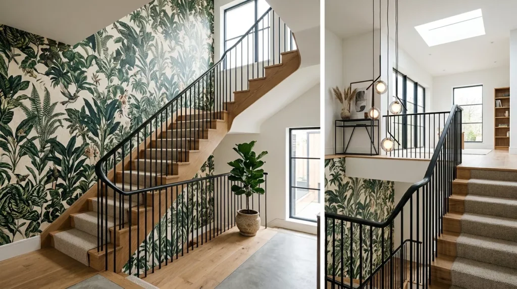Staircase Wall and Landing Decor