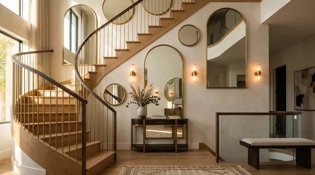 Staircase Wall and Landing Decor