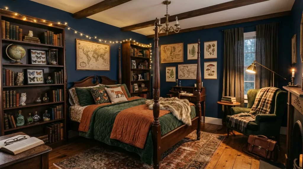 Dark Whimsical Bedroom