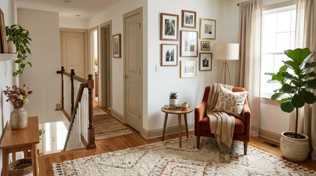 Staircase Wall and Landing Decor