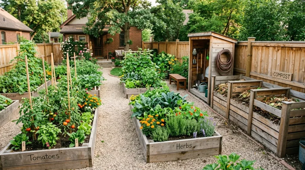 Vegetable Garden Layout
