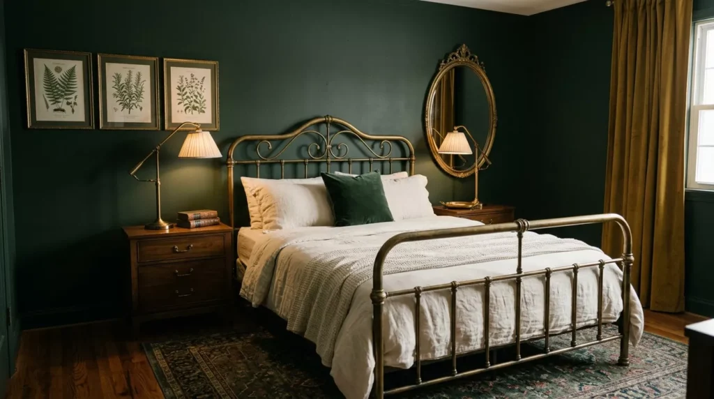 Dark Whimsical Bedroom