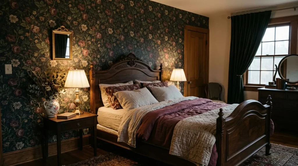 Dark Whimsical Bedroom