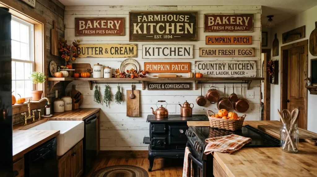 Fall Kitchen Decor