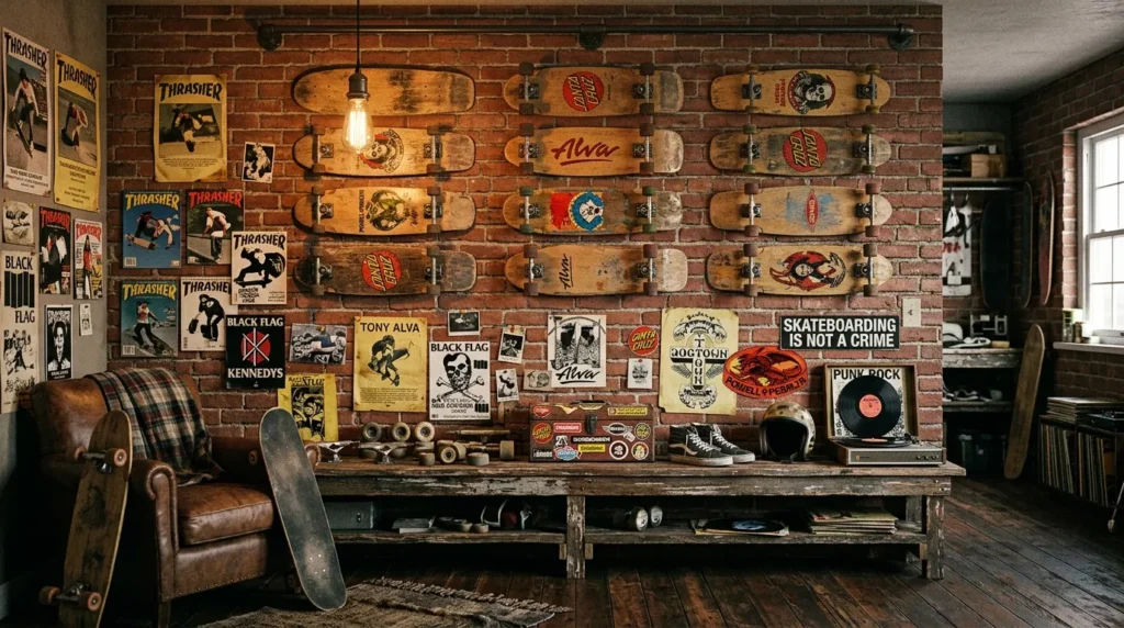 Skateboard Wall Decor