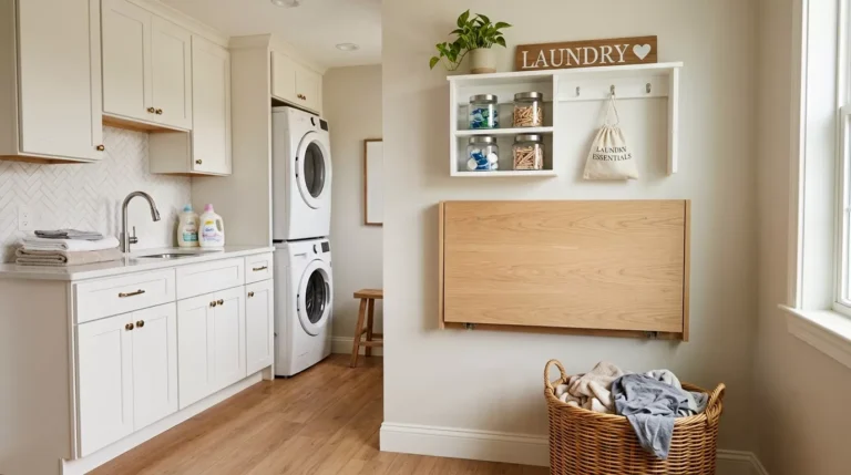 25+ Amazing Laundry Folding Table Ideas for a Stylish & Organized Laundry Room