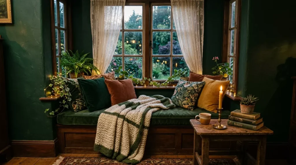 Dark Whimsical Bedroom