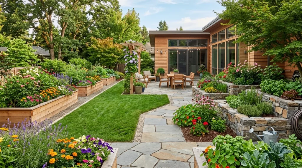 Backyard and Front Yard Garden
