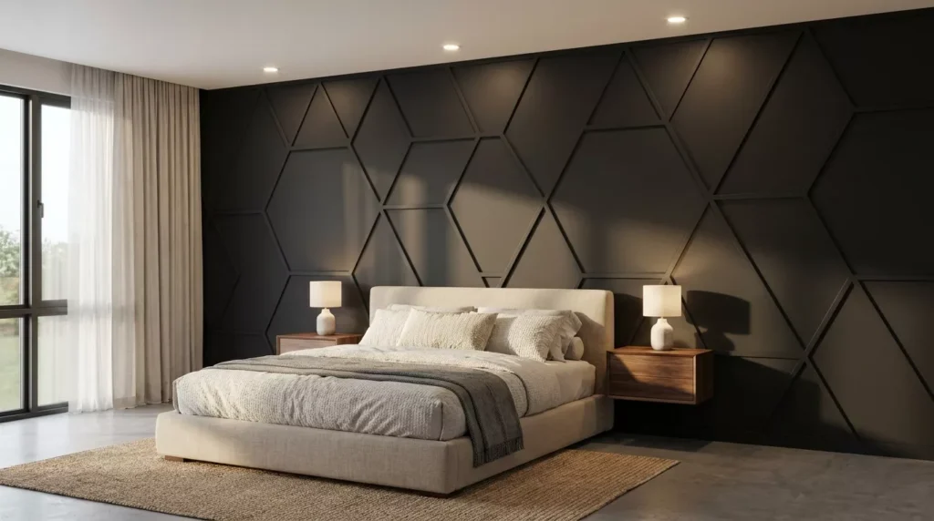 Black Accent Wall