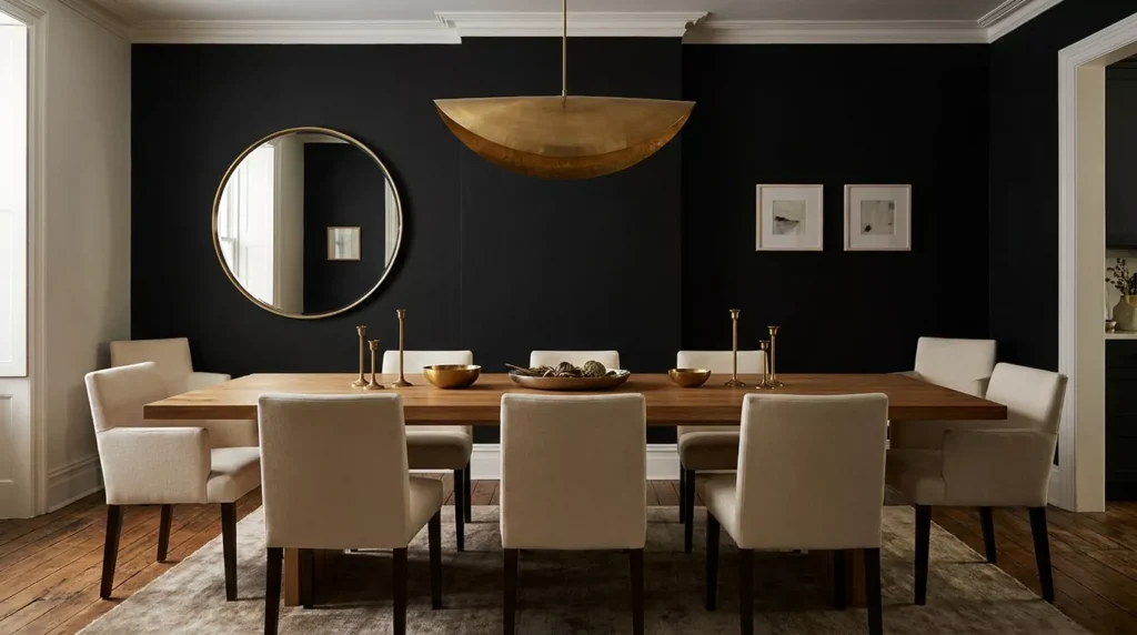 Black Accent Wall