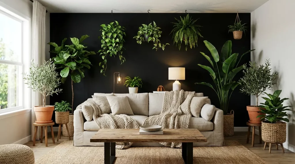 Black Accent Wall
