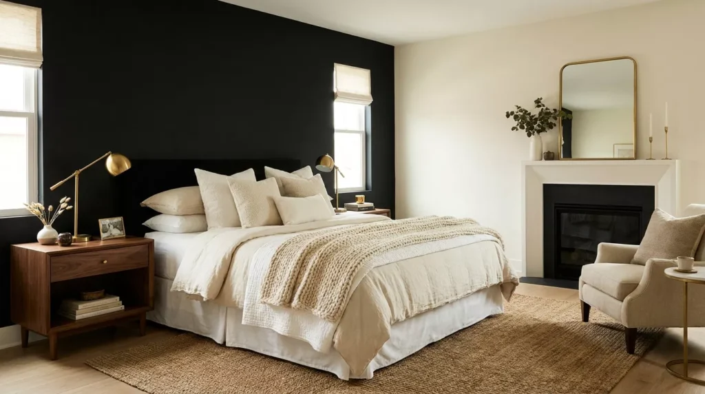 Black Accent Wall