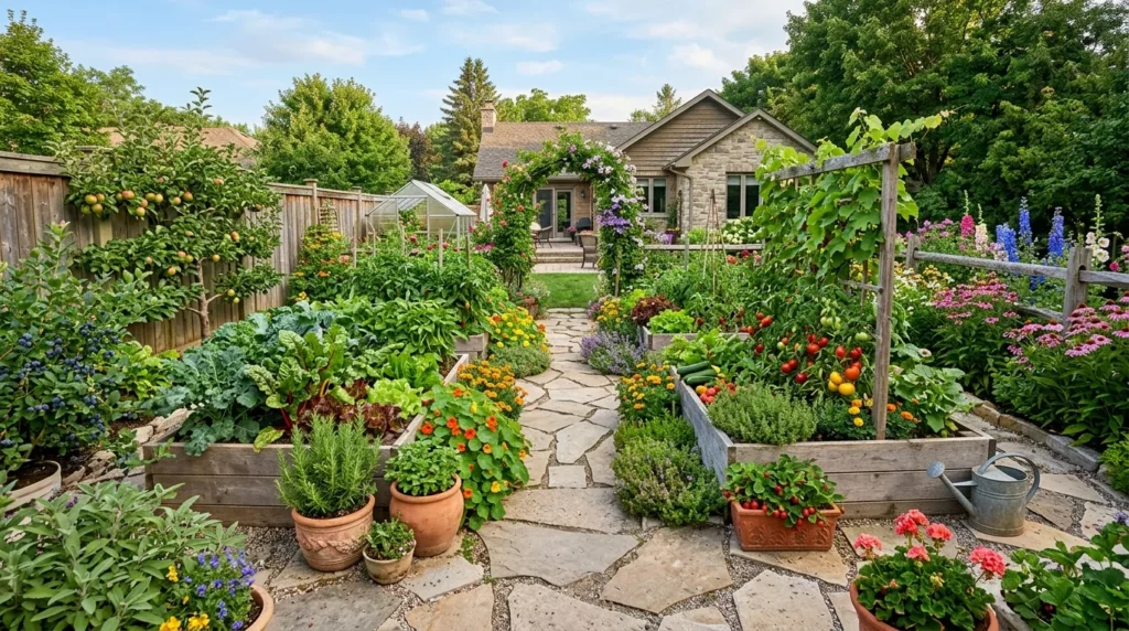 Backyard and Front Yard Garden