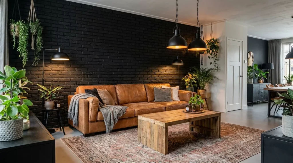 Black Accent Wall