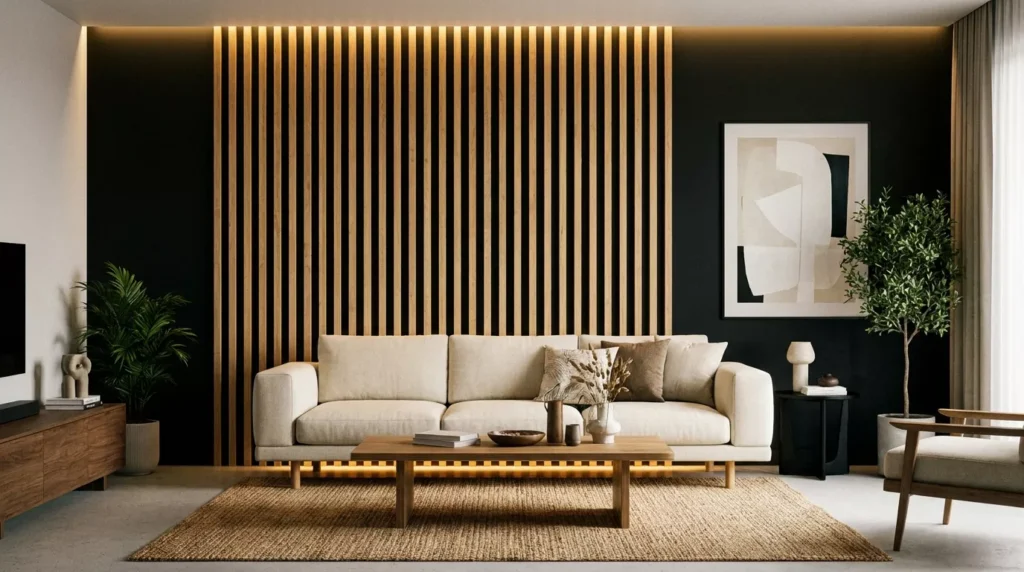 Black Accent Wall