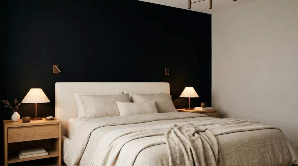 Black Accent Wall