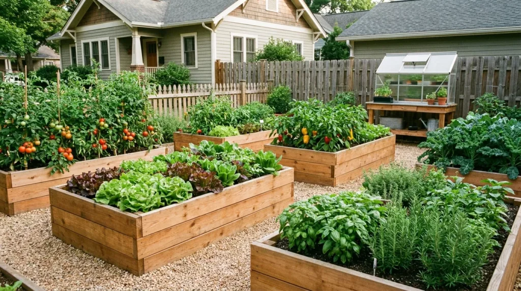 Backyard and Front Yard Garden
